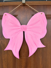 Load image into Gallery viewer, Bow Door Sign - Corquette Bow Sign