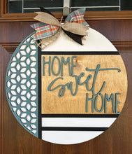 Load image into Gallery viewer, Fall Home Sweet Home Porch Sign- (Green)