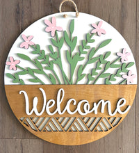 Load image into Gallery viewer, Welcome Aztec Door Sign - Poch Decor