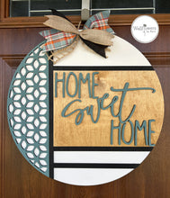 Load image into Gallery viewer, Fall Home Sweet Home Porch Sign- (Green)