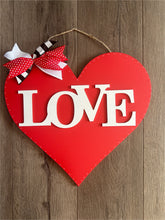 Load image into Gallery viewer, Valentine's Day Heart Door Hanger - Love Door Decoration