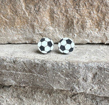 Load image into Gallery viewer, Sport Stud Acrylic Earrings