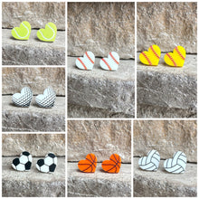 Load image into Gallery viewer, Sport HEART Earrings