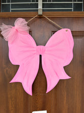 Load image into Gallery viewer, Bow Door Sign - Corquette Bow Sign
