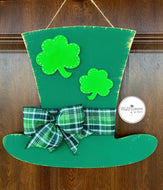 St. Patrick’s Day Hat Door Hanger- Shamrock Hat