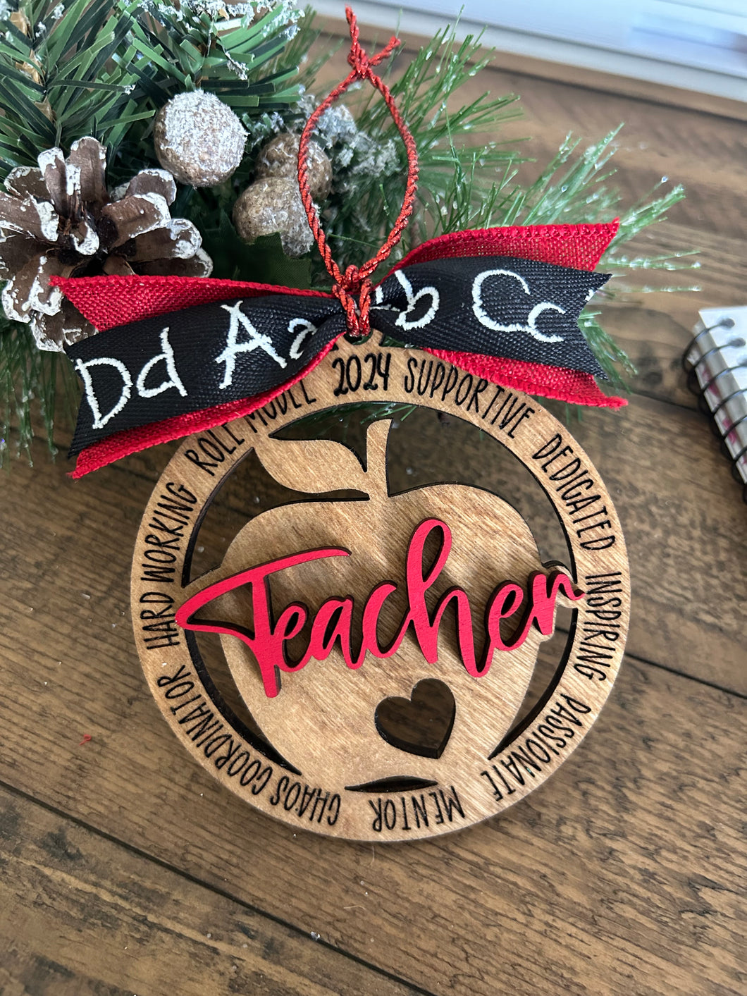 Teacher Ornament - Christmas Gift for Teacher