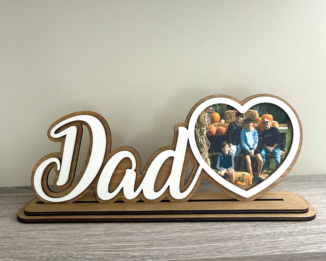 Dad’s Day Wooden Frame, Father’s Day Gift