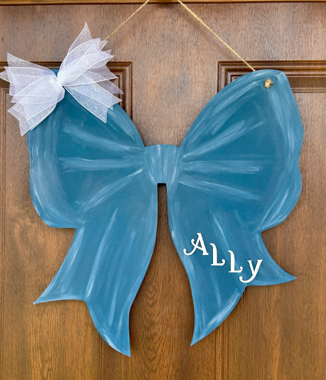 Bow Door Sign - Corquette Bow Sign