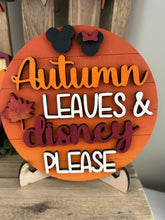 Load image into Gallery viewer, Fall Mouse Tiered Tray Set

