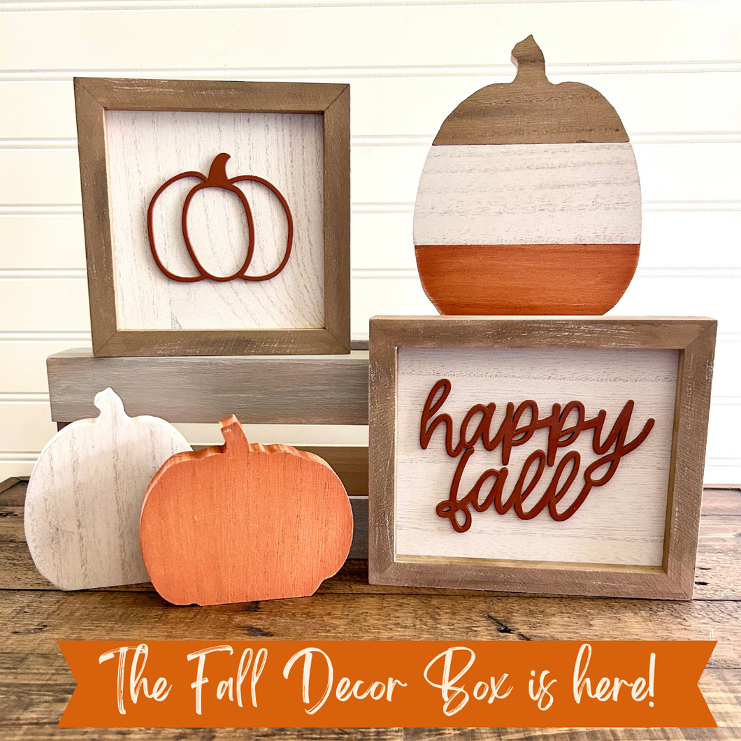 Wallflower Decor Box ( Fall Box)