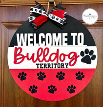 Load image into Gallery viewer, Team/School Spirit Door Hanger  *PRE-ORDER
