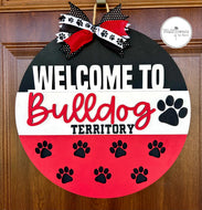 Team/School Spirit Door Hanger  *PRE-ORDER