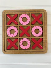 Load image into Gallery viewer, XOXO Tic Tac Toe Game - Wooden Valentine Game
