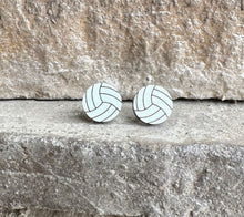 Load image into Gallery viewer, Sport Stud Acrylic Earrings
