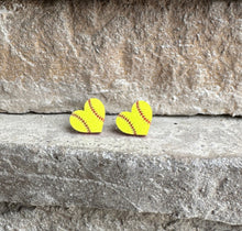 Load image into Gallery viewer, Sport Stud Acrylic Earrings
