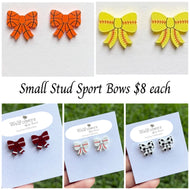 Small Stud Sport BOWS