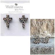 Animal Print Earrings