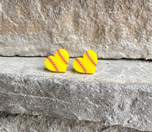 Load image into Gallery viewer, Sport HEART Earrings
