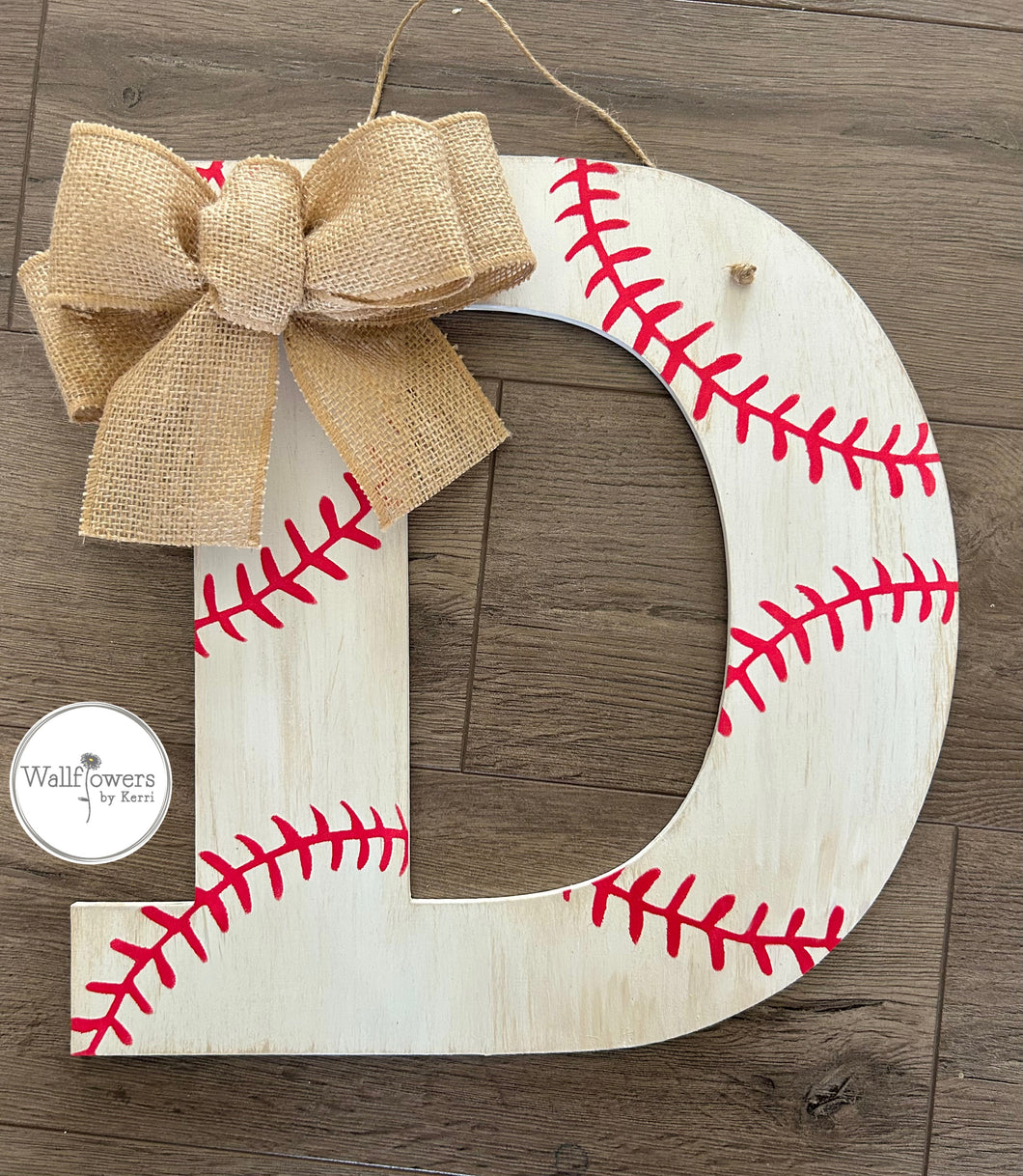 Baseball Door Hanger - Baseball Decor