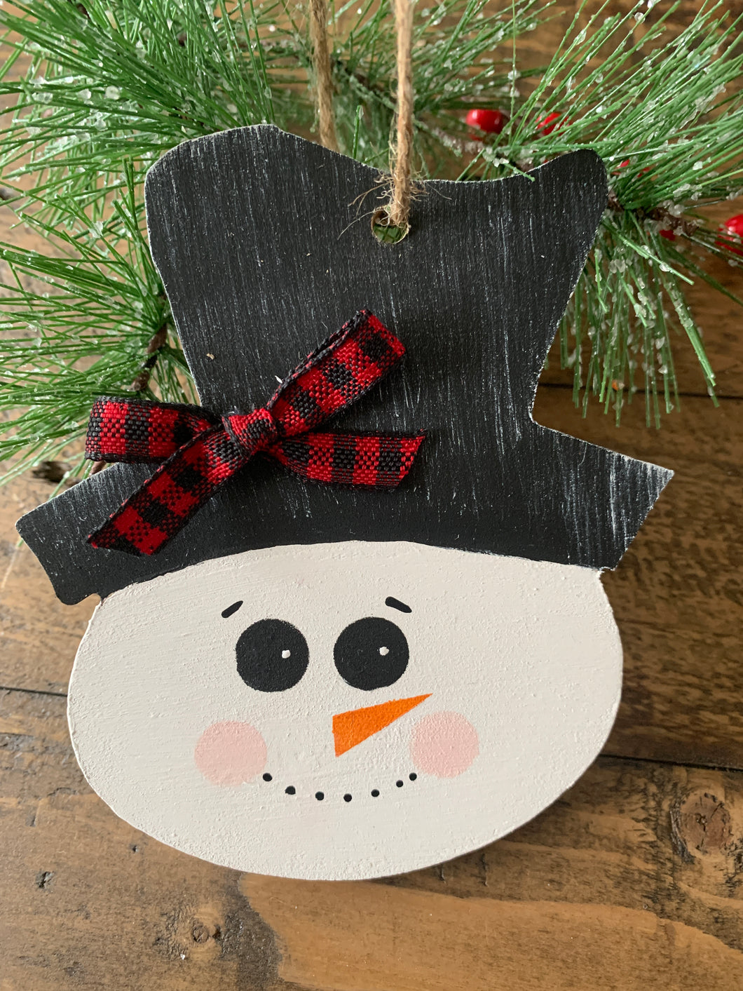 Snowman Ornament - Christmas Ornament