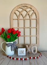 Load image into Gallery viewer, Cathedral Arch Decor - Wooden Window Arch
