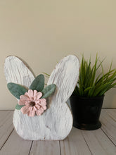 Load image into Gallery viewer, Weathered Bunny Shelf Sitter
