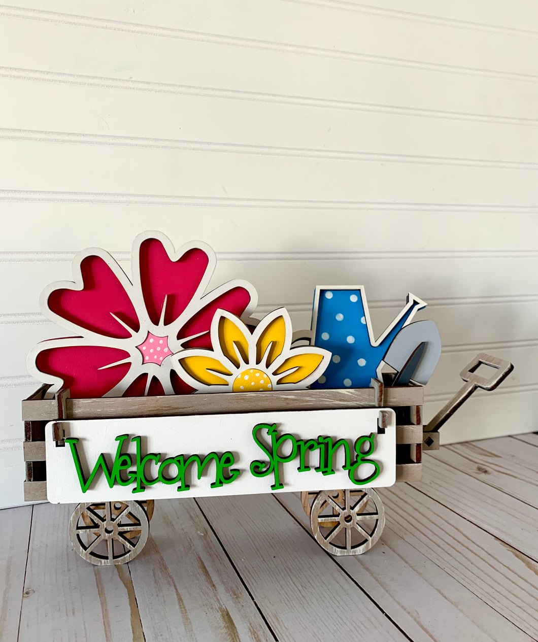 Interchangeable Wagon and Spring Set