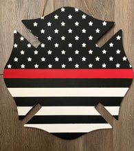 Load image into Gallery viewer, Firefighter Maltese Cross, Thin Red Line
