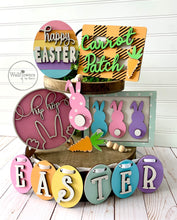 Load image into Gallery viewer, Easter Tiered Tray Set- Tier Tray Decor Bundle
